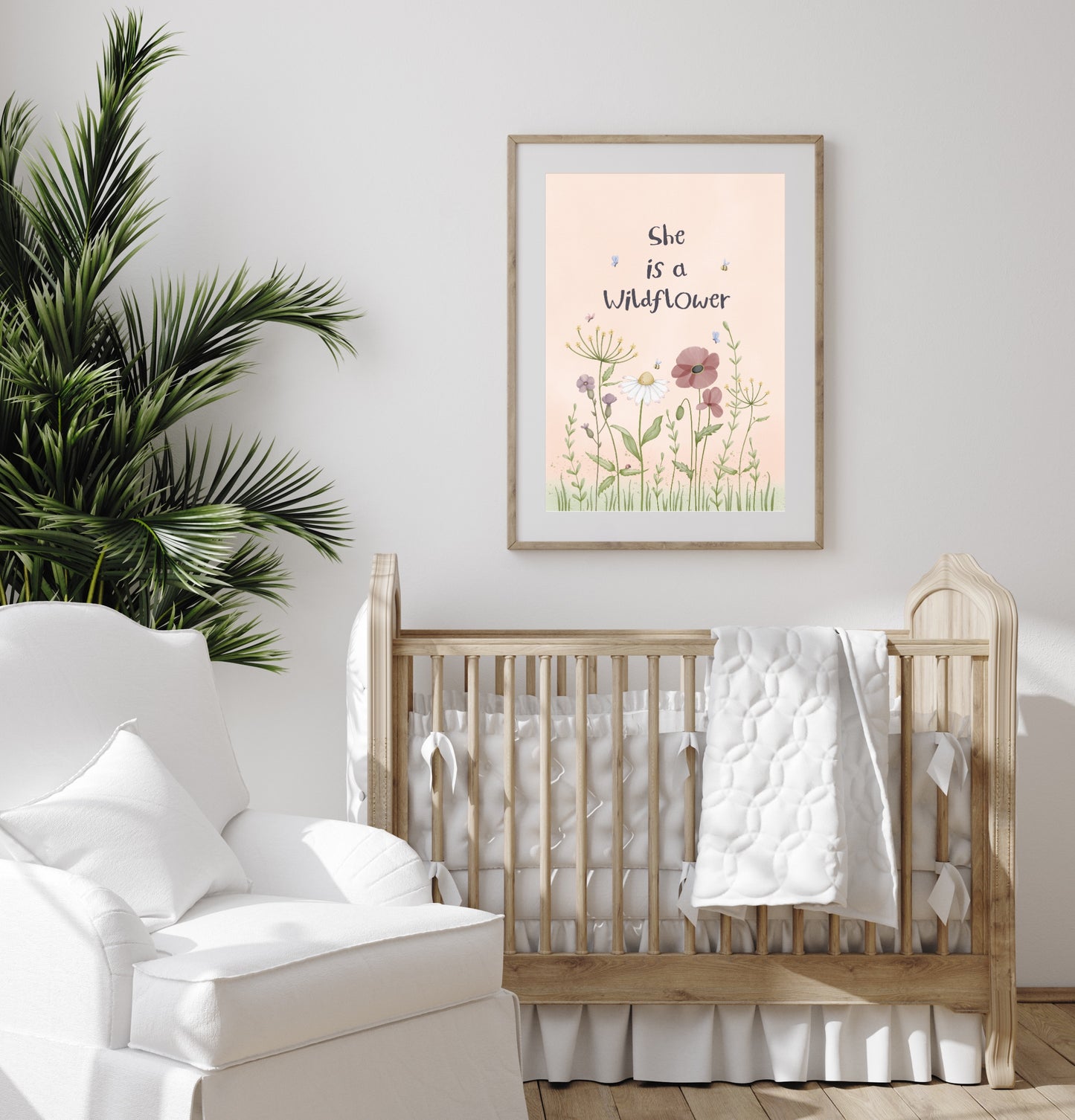 She is a Wildflower - Girl’s Wildflower Print