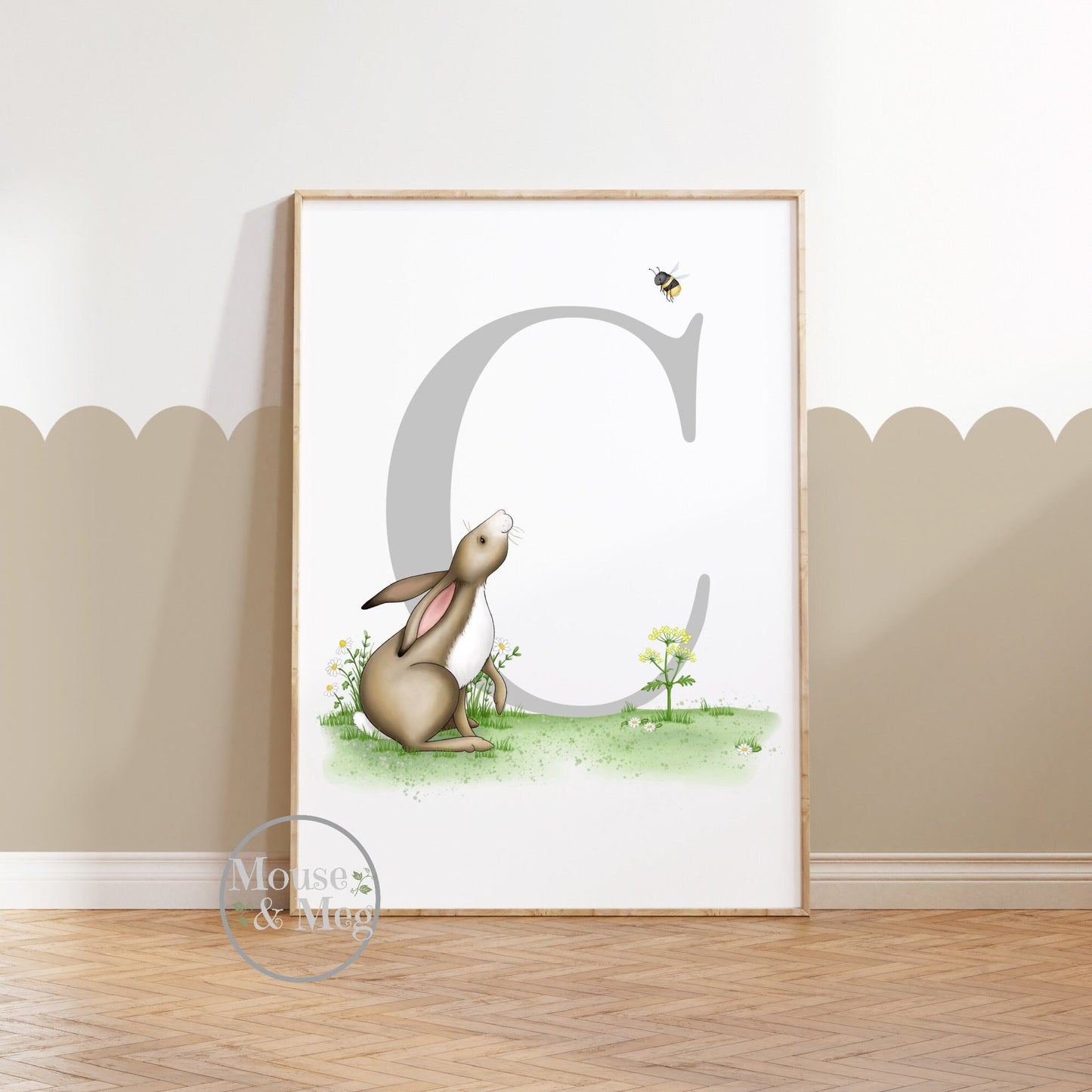 Hare Initial Print