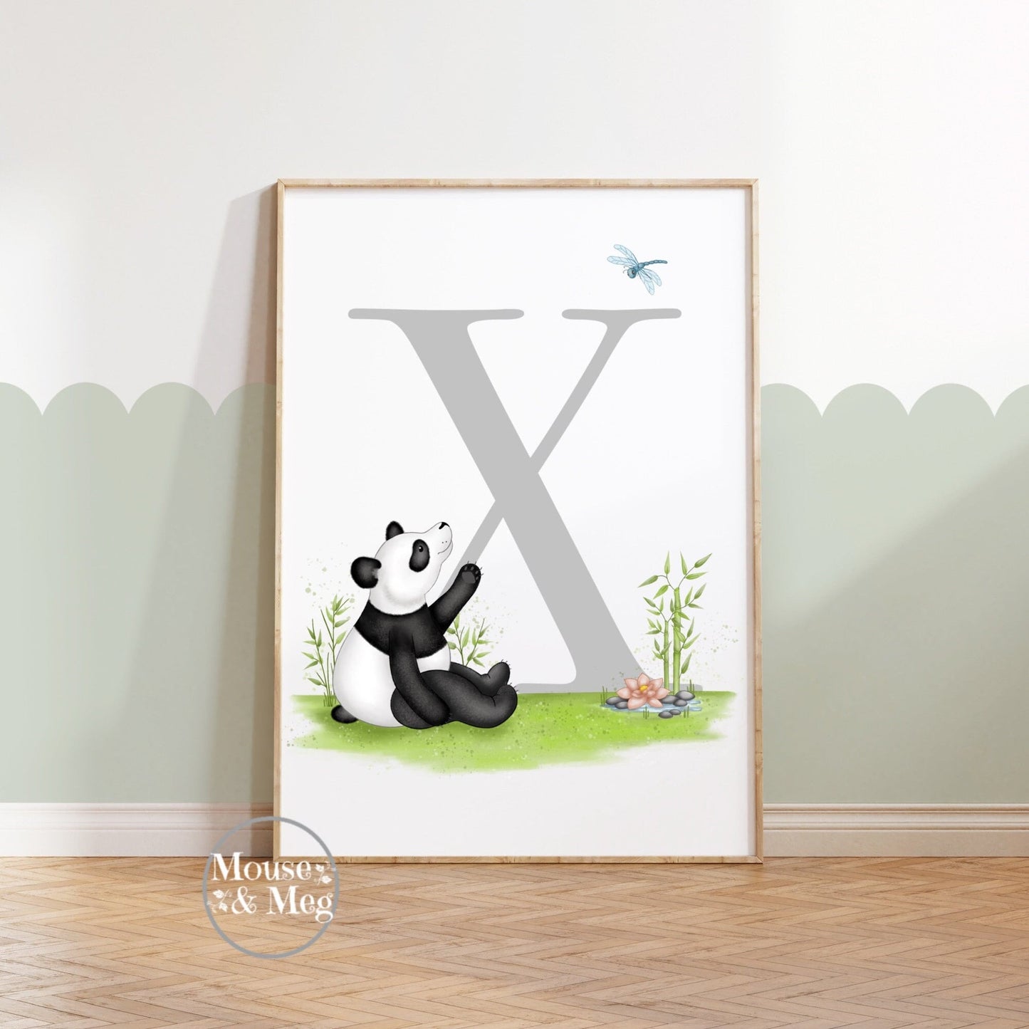 Panda Initial Print