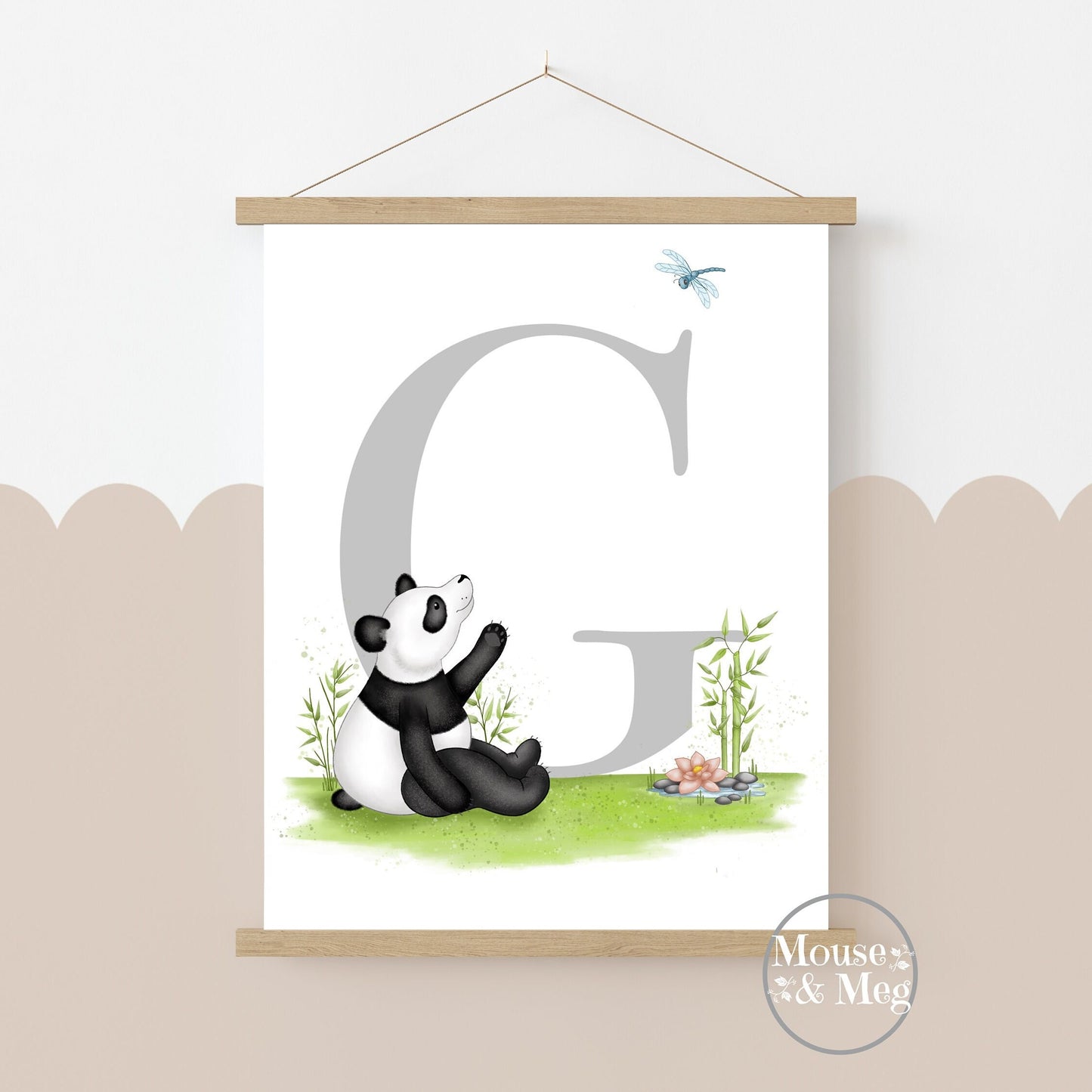 Panda Initial Print