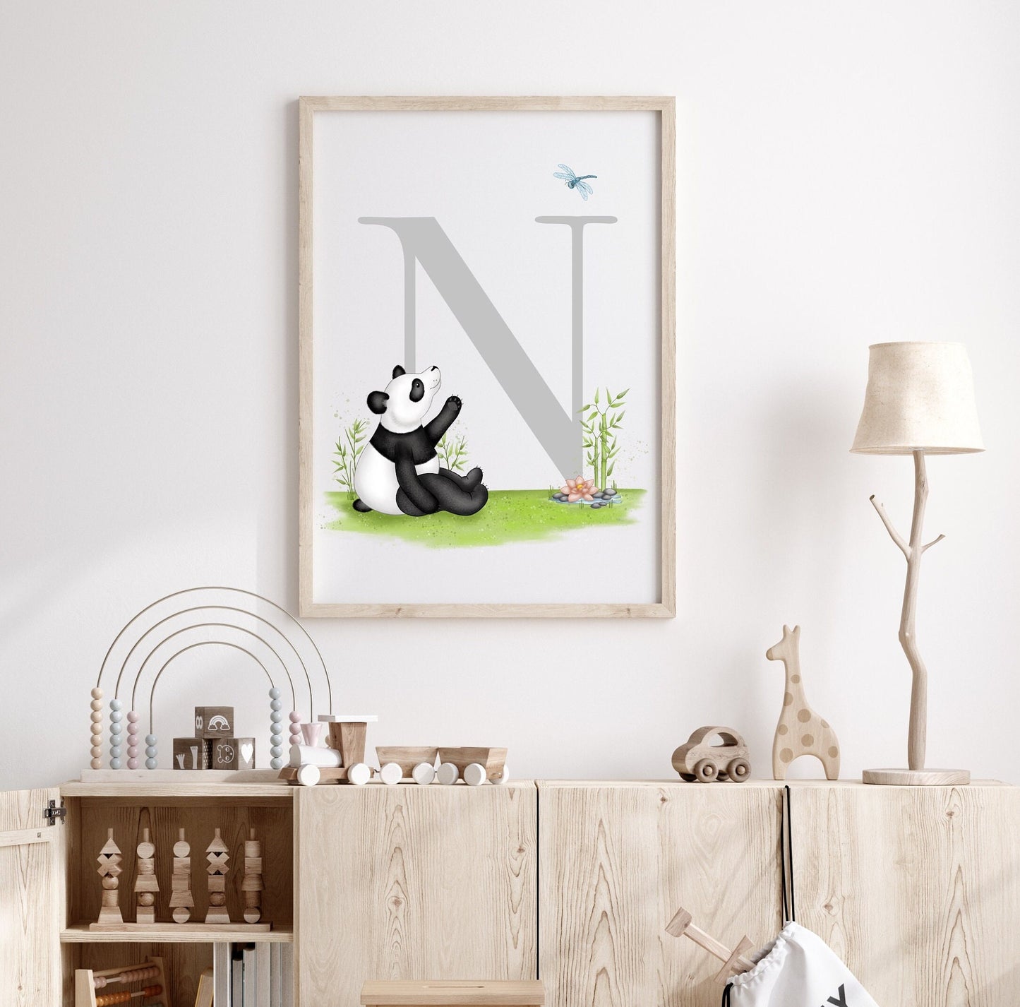 Panda Initial Print