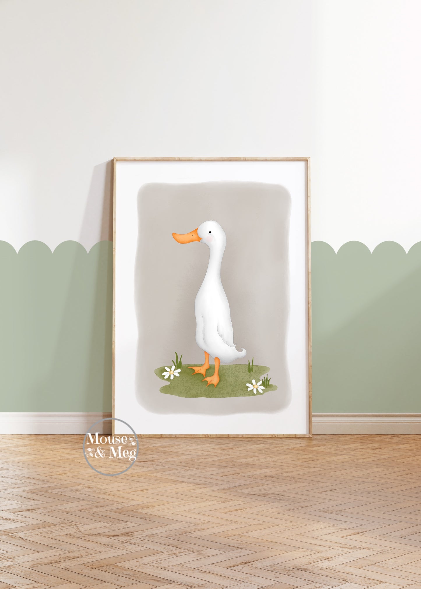 Duck - Woodland Print