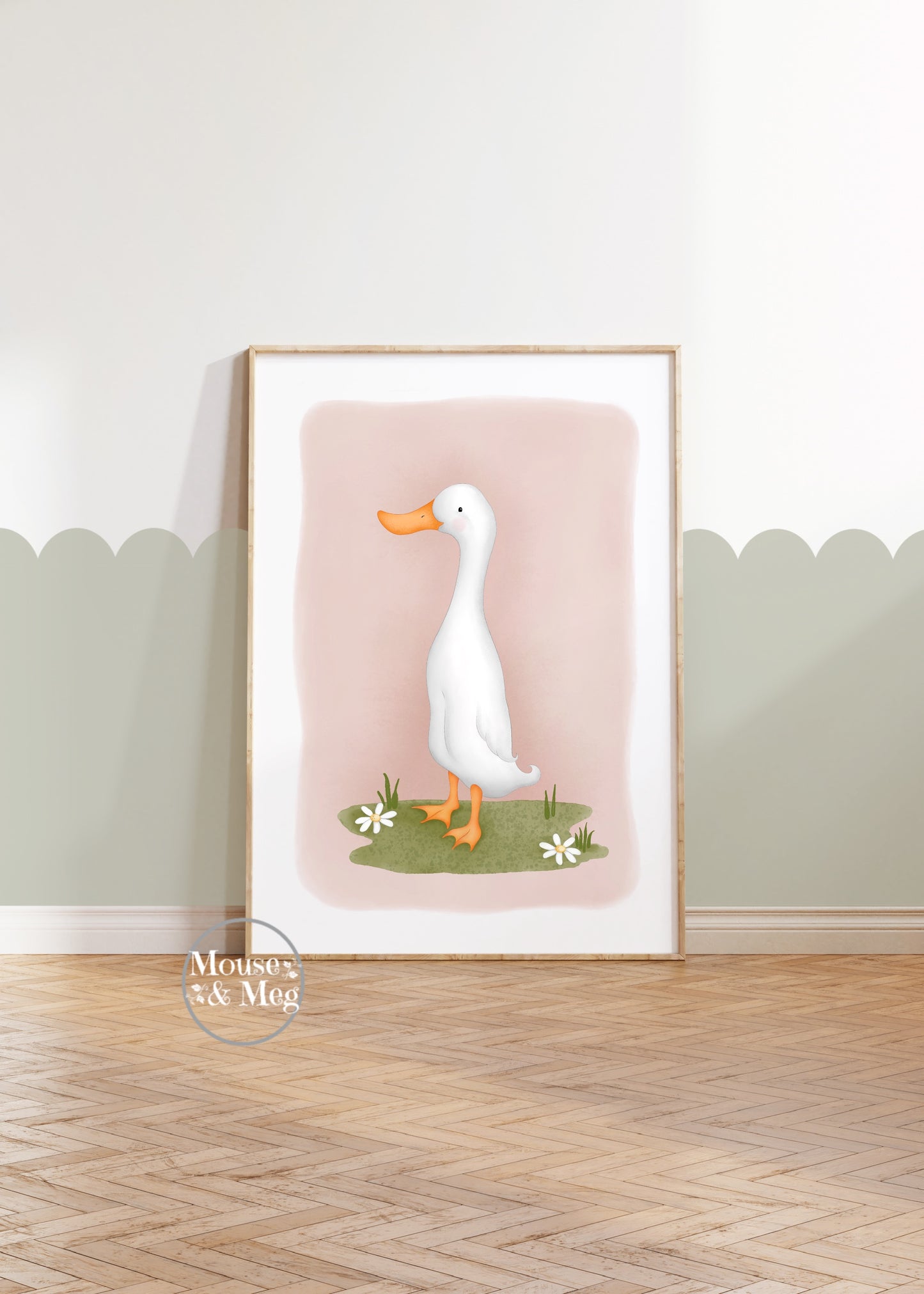 Duck - Woodland Print