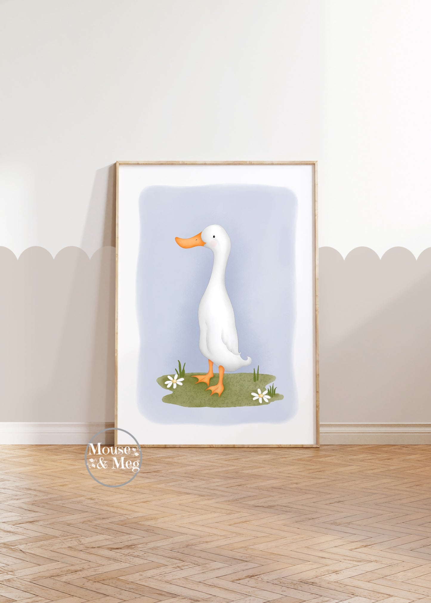 Duck - Woodland Print