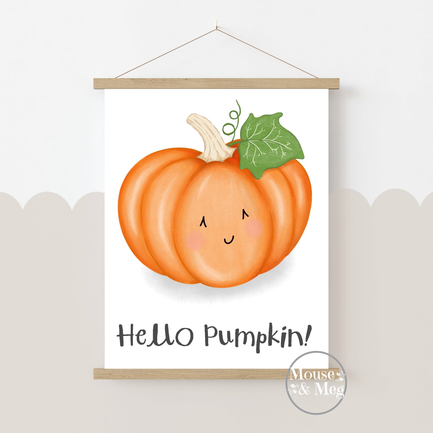 Hello Pumpkin Print