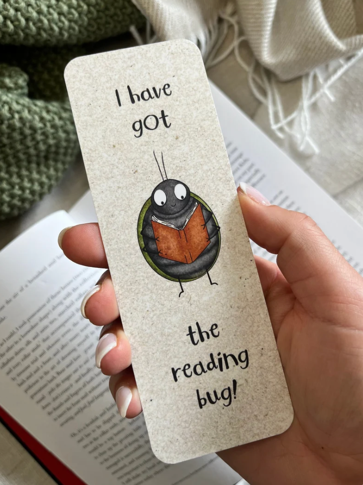 Reading Bug Bookmark