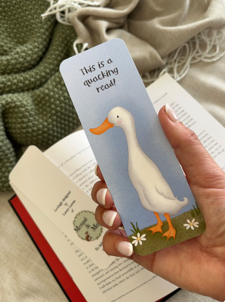 Runner Duck Bookmark