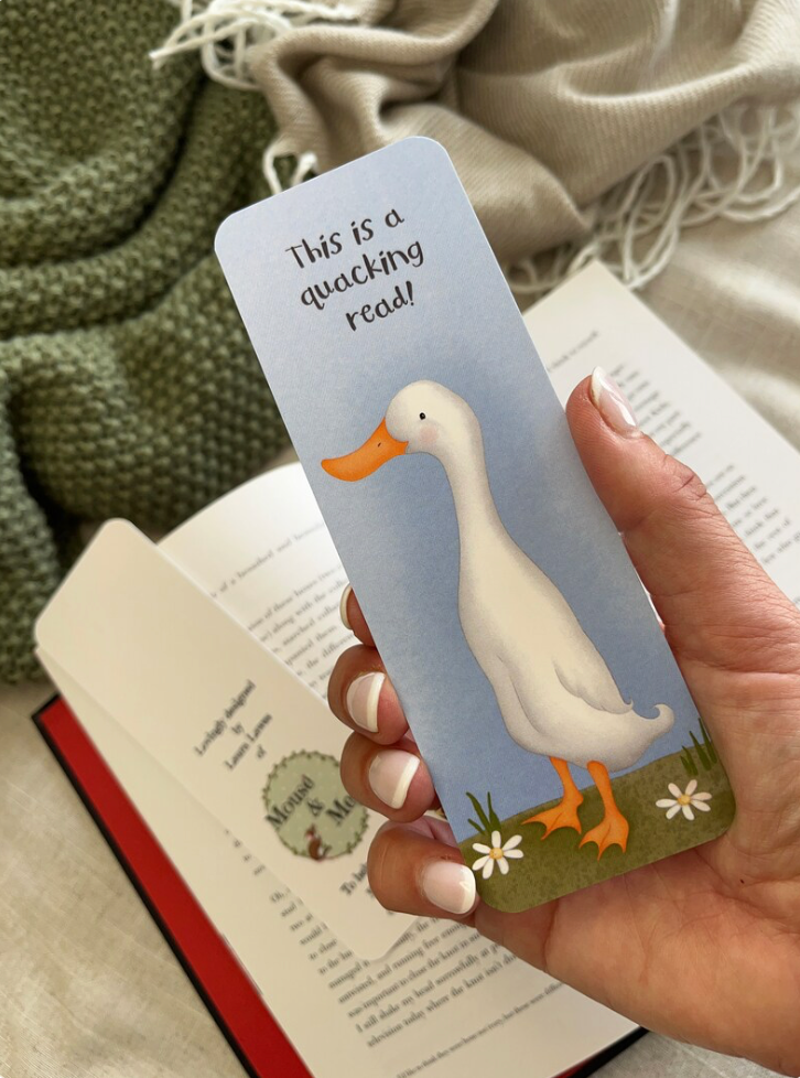 Runner Duck Bookmark