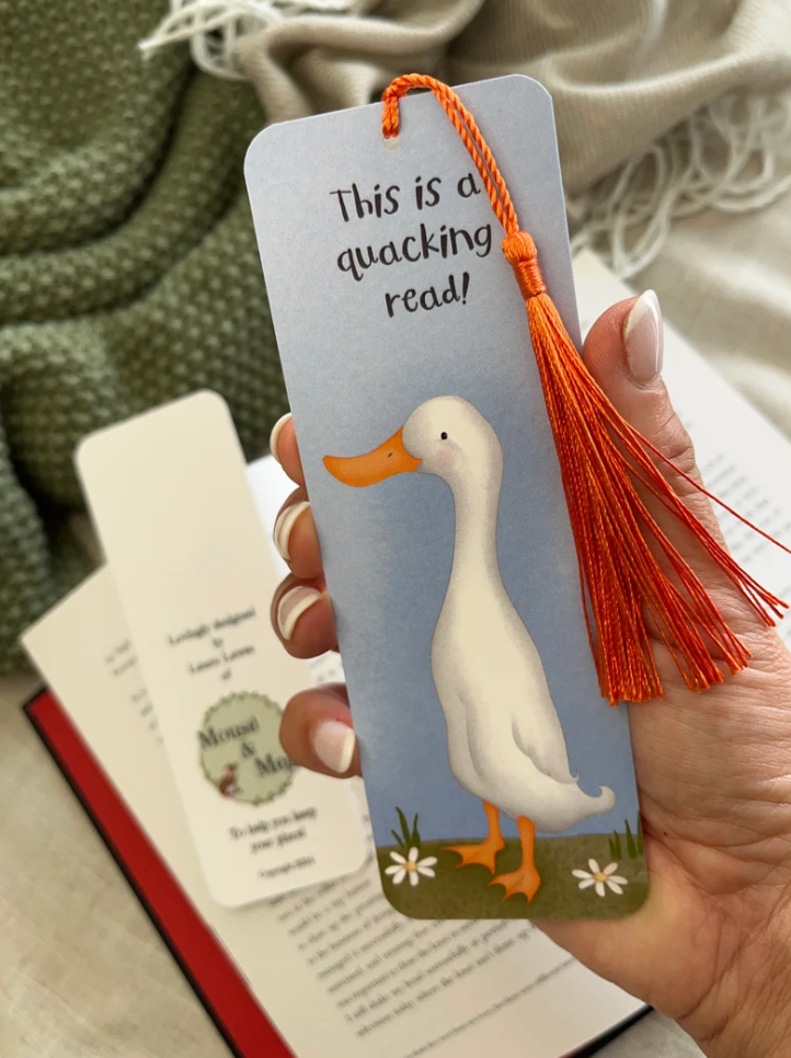 Runner Duck Bookmark