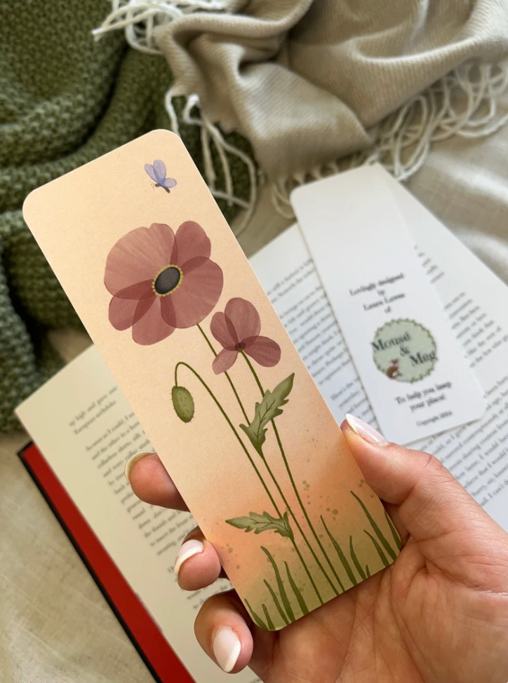 Poppy Bookmark