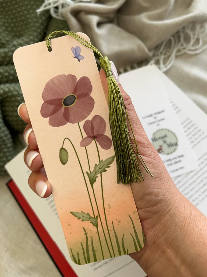 Poppy Bookmark