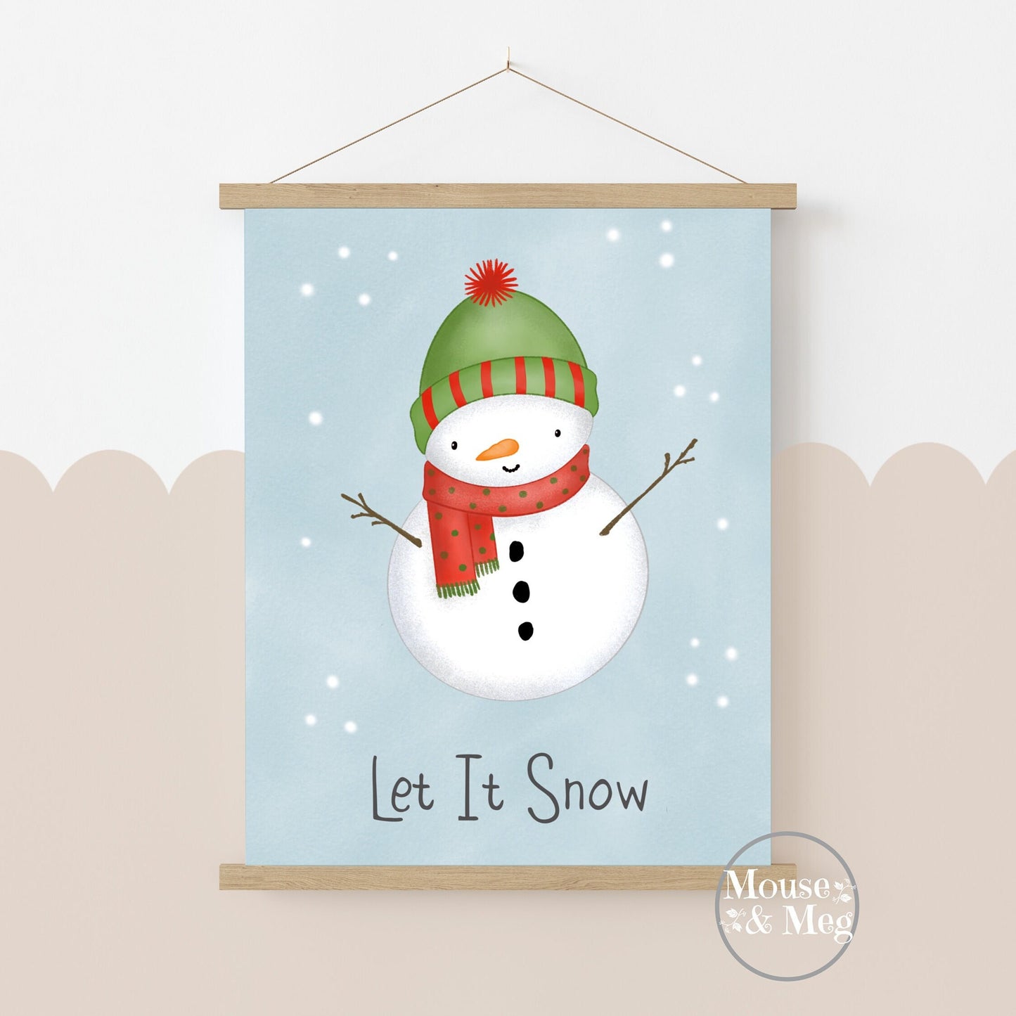 Let It Snow Print