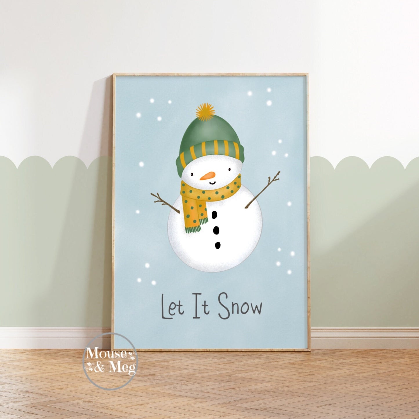 Let It Snow Print