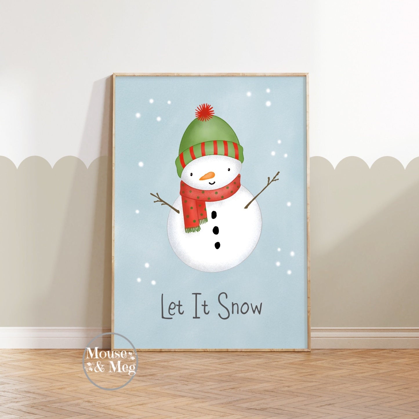 Let It Snow Print