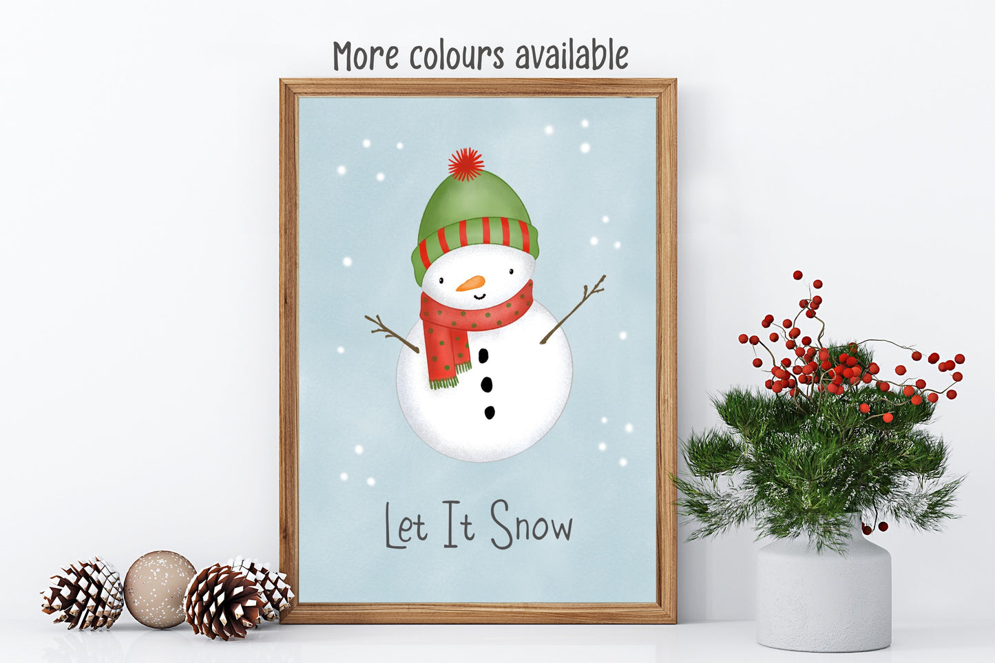 Let It Snow Print