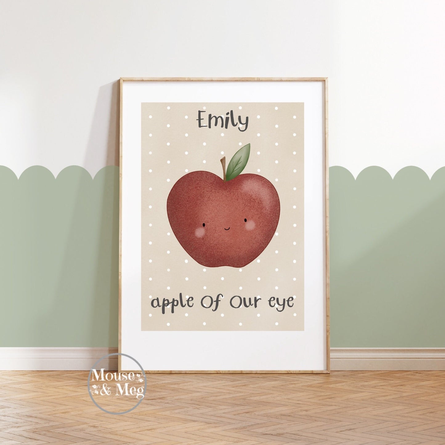 Apple Of Our Eye Print