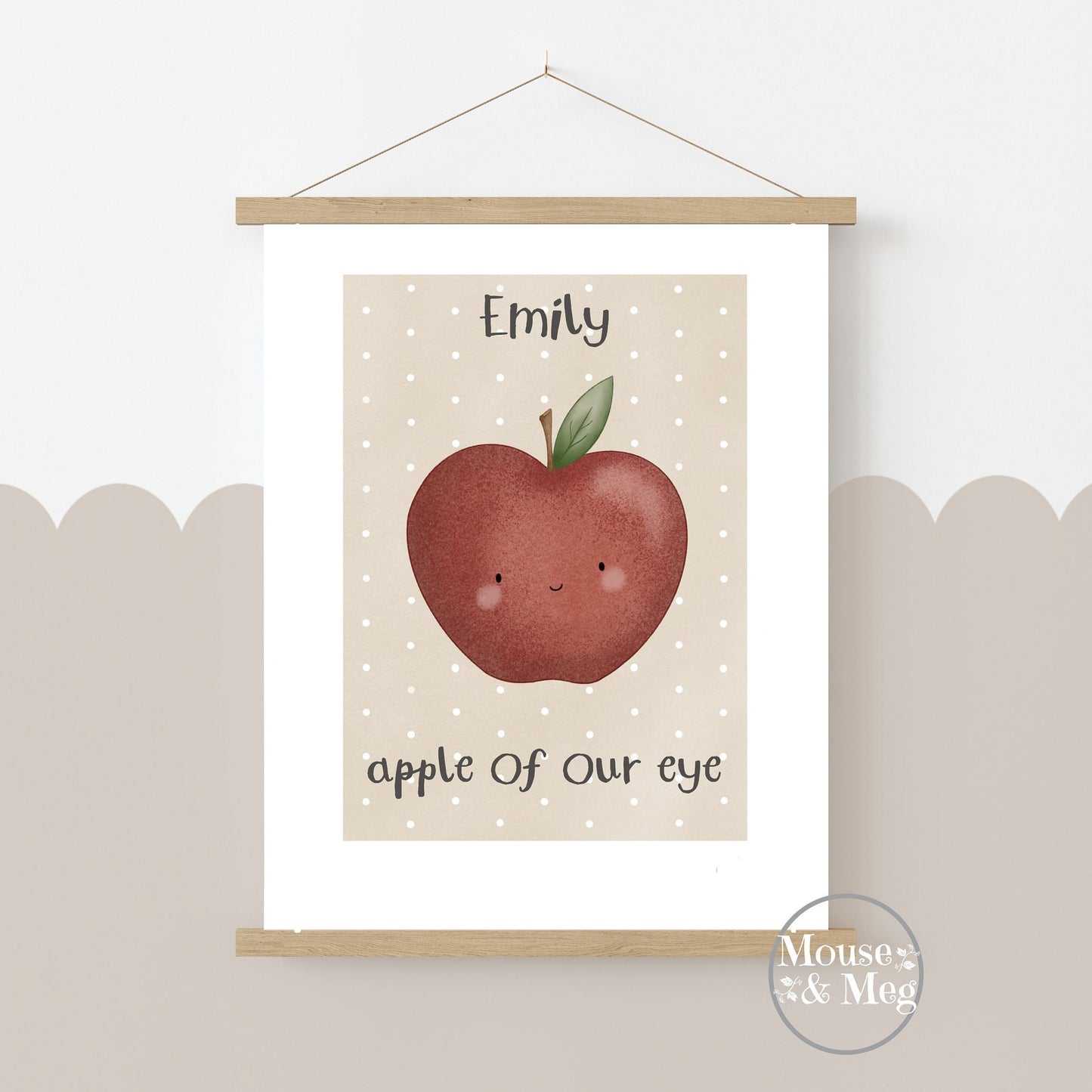 Apple Of Our Eye Print