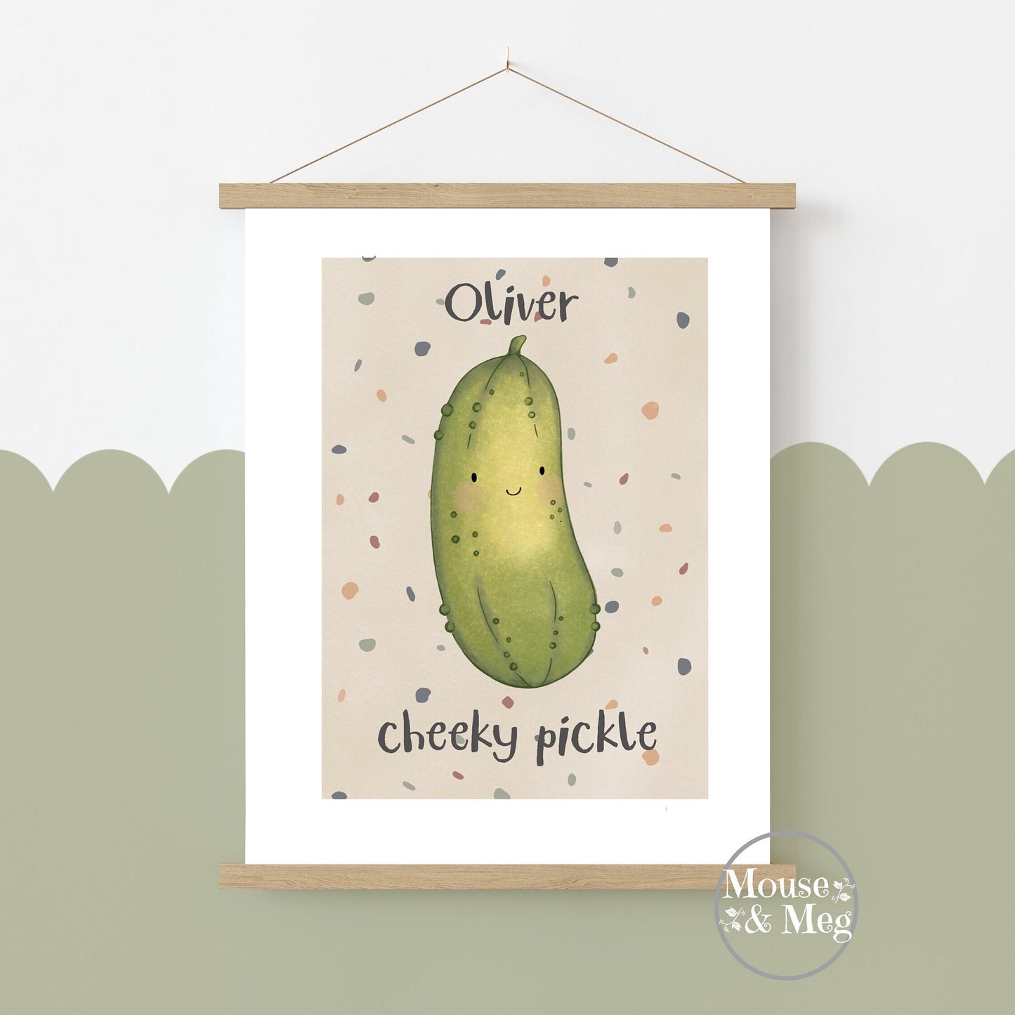 Cheeky Pickle Print