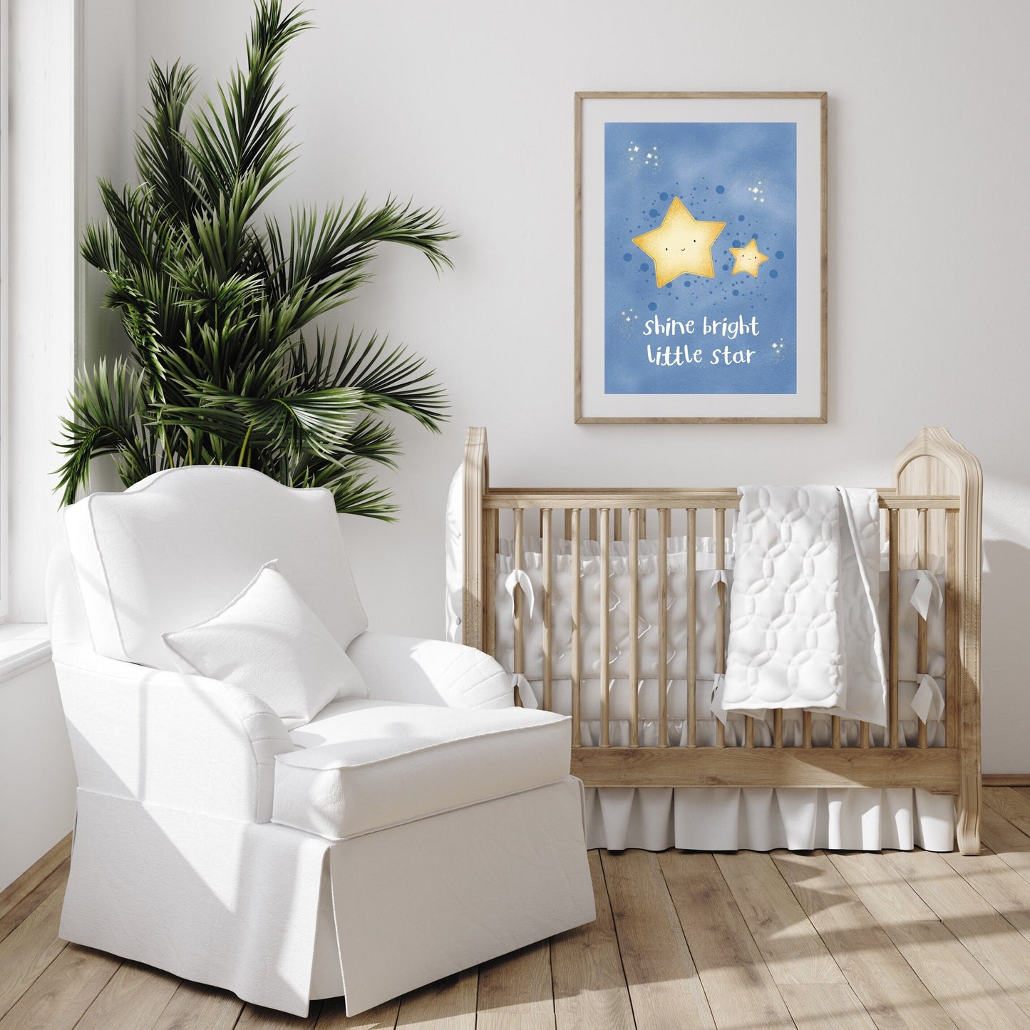 Shine Bright Little Star Print